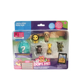 مجموعة من 6 قطع من شخصيات Adoptme Pets، مقاس 2 بوصة، متنوعة.